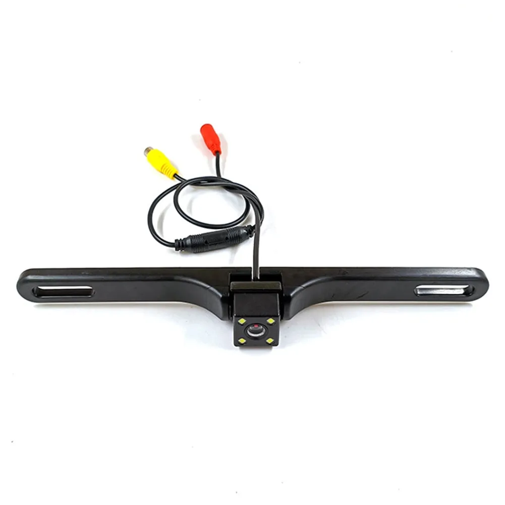 12V Vehicle License Plate Backup Camera Angle Adjustable