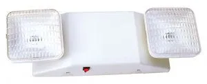 2 Head Emergency Fixture With Battery 120/277 Dual Voltage