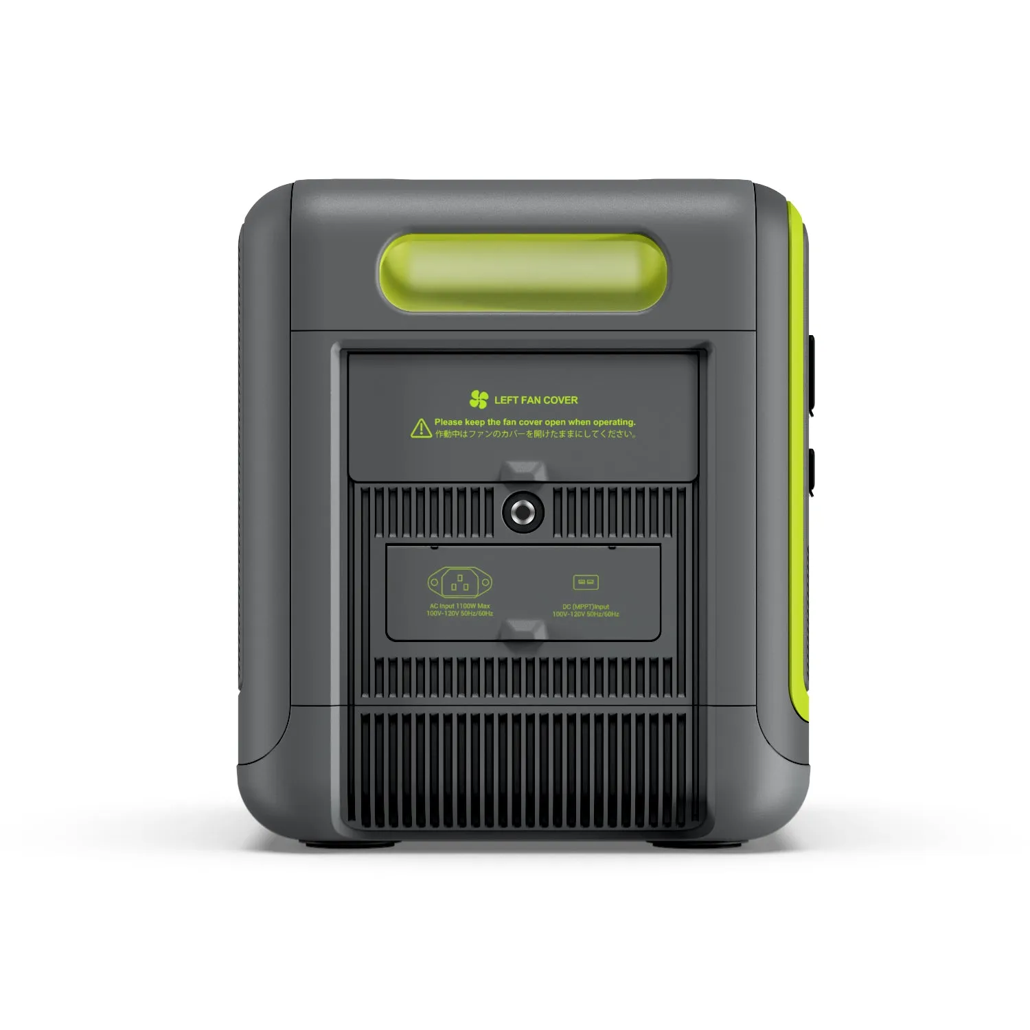 2400W Portable Power Station For Home Backup, Travel, Outdoor Camping - Green