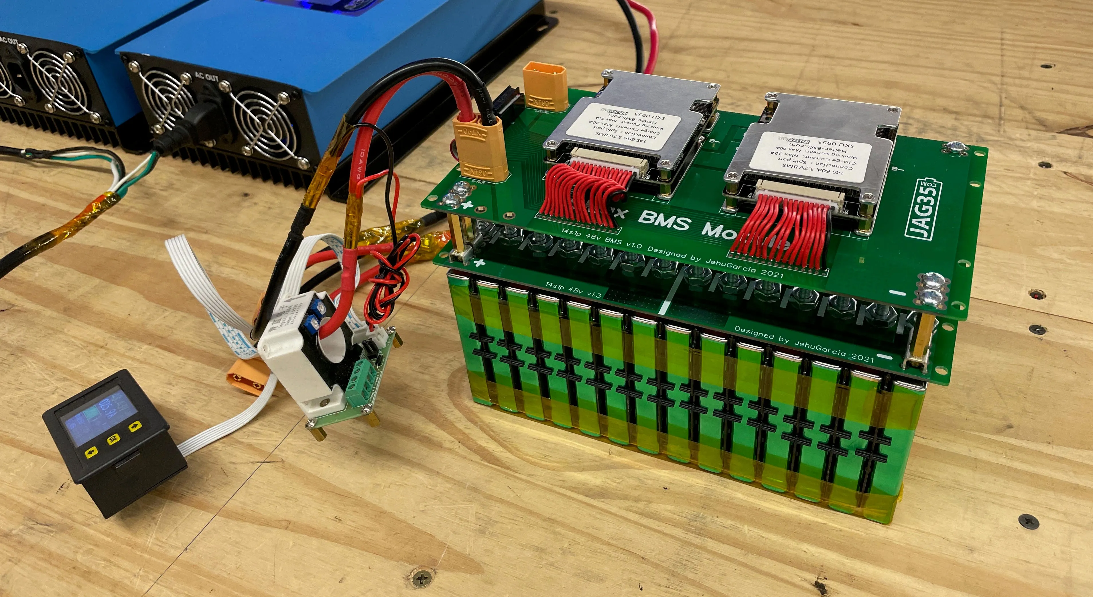 48V PCB   BMS Kit for CMAX and G3 Honda Insight cells