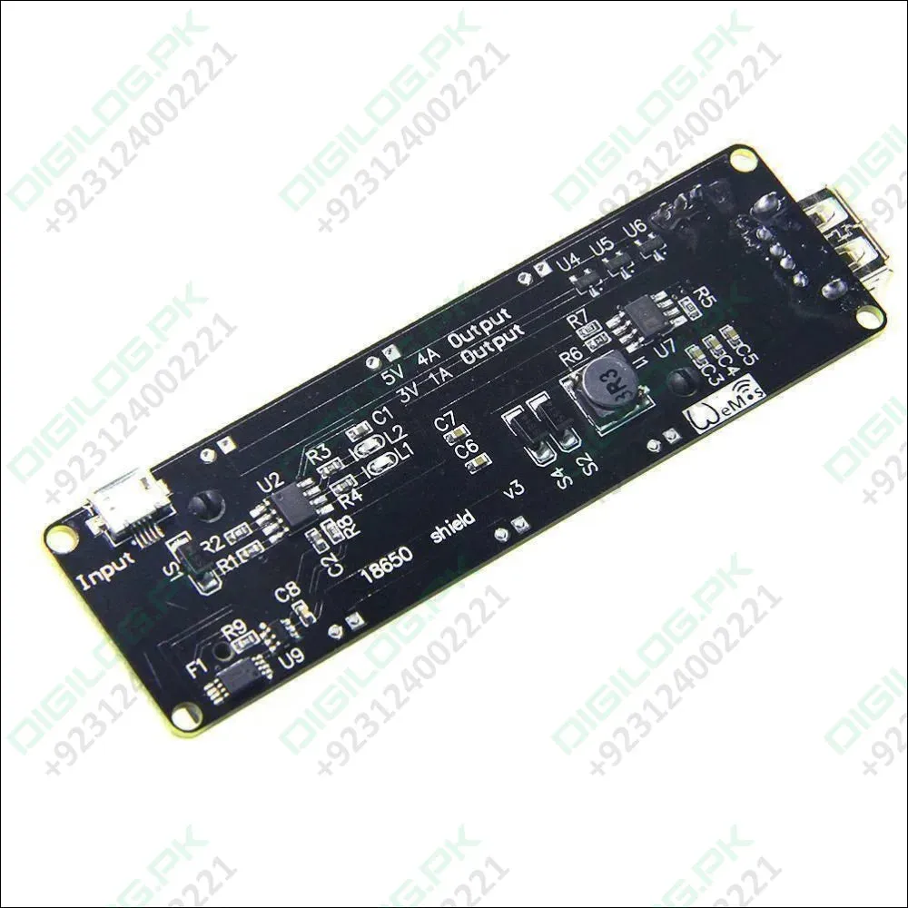 5v Ups 18650 Battery Charging Shield Arduino Battery Shield Nodemcu Battery Shield