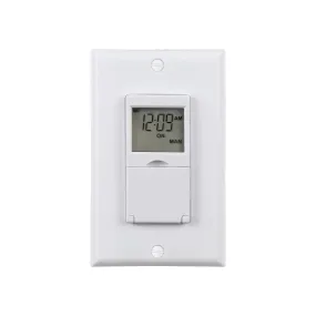 7 Day Programmable In-Wall Timer Switch BN-LINK