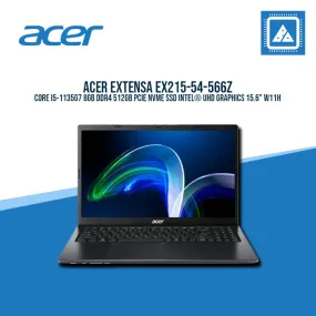 ACER EXTENSA EX215-54-566Z Core i5-1135G7  Best For Student And Freelancers