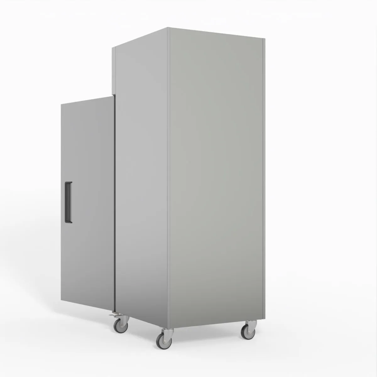 AG 650 Litre Upright Stainless Steel Door Fridge