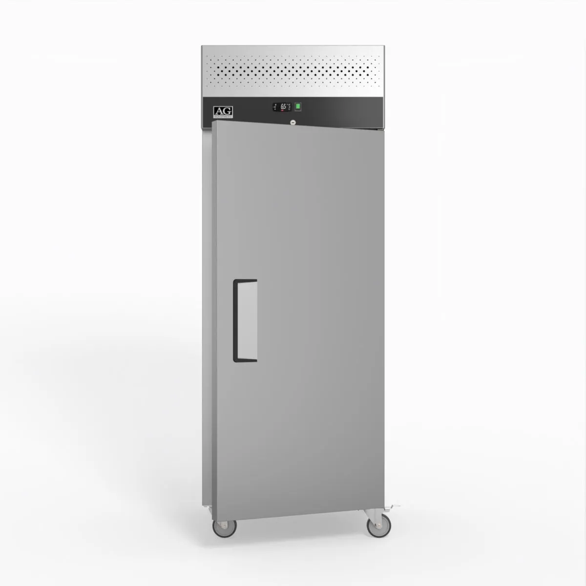 AG 650 Litre Upright Stainless Steel Door Fridge