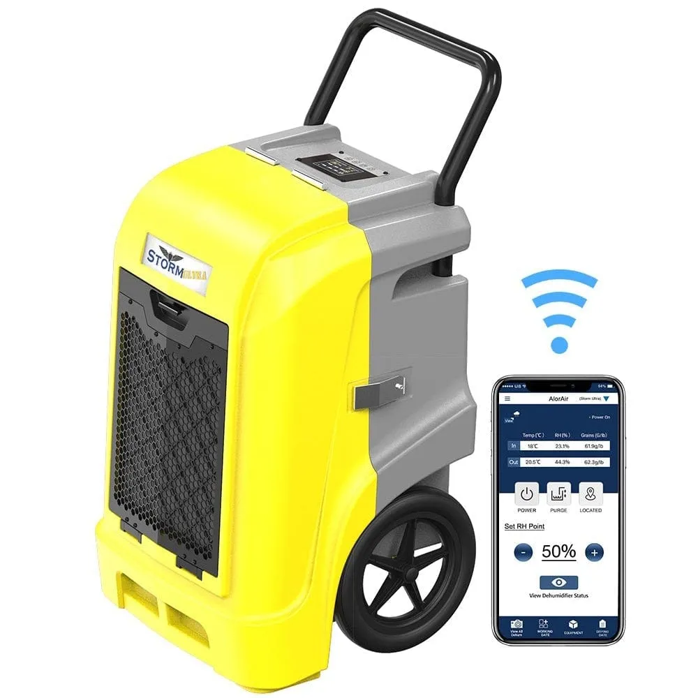 Alorair Storm Ultra 90 PPD WiFi Industrial Commercial Large Dehumidifier