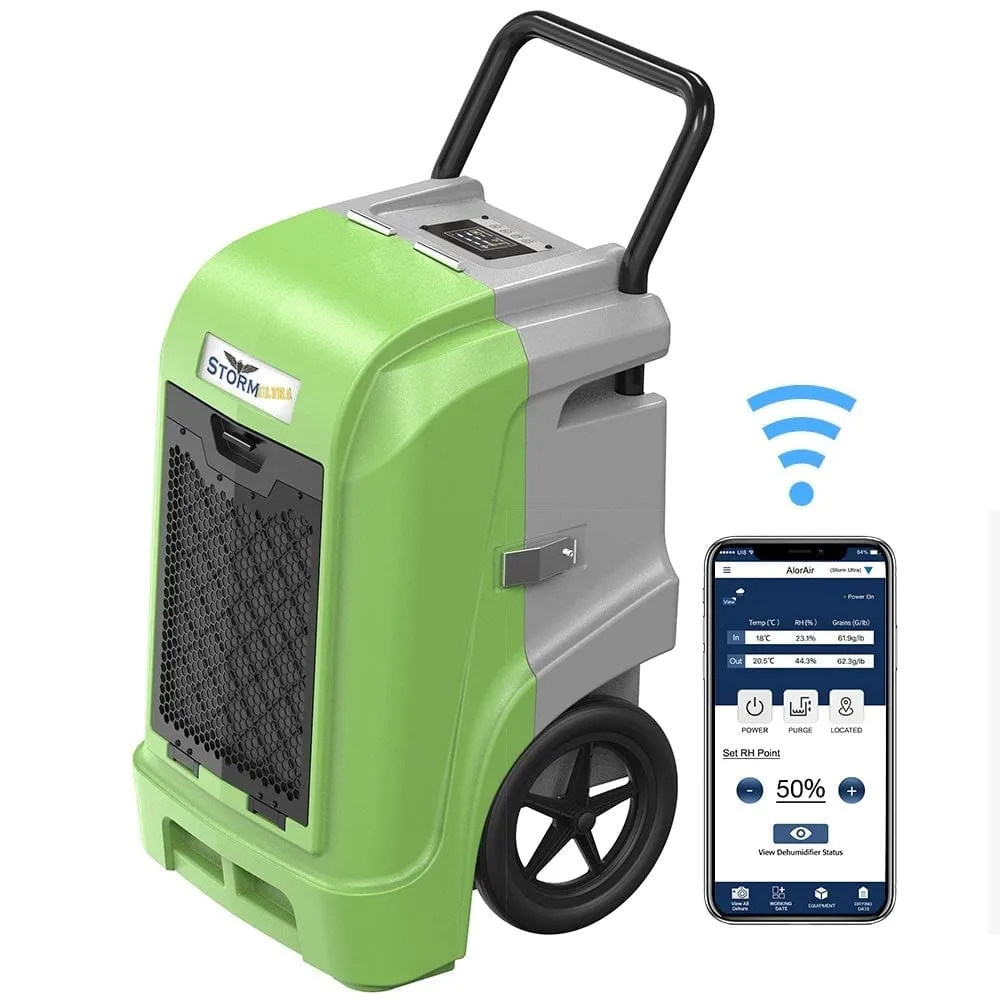 Alorair Storm Ultra 90 PPD WiFi Industrial Commercial Large Dehumidifier
