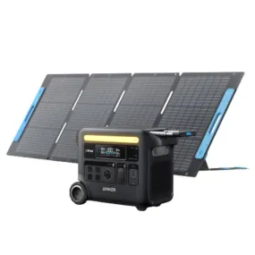 Anker SOLIX F2600 Solar Generator - 2560Wh  | 2400W | 200W Solar Panel