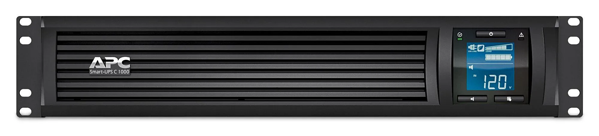 APC 1 kVA | 600W | 85-136V | 50|60Hz | 680J | 432x406x86mm | 20.52kg | Black (SMC1000I-2UC)