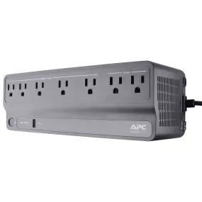 APC Back-UPS BE600M1 Battery Backup, 7 Outlet, 600VA/330W