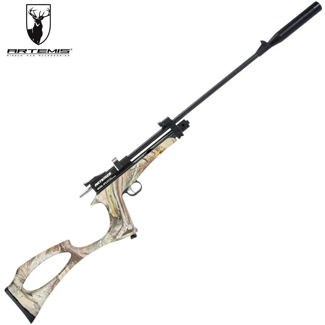 ARTEMIS CP2 (5.5MM) CO2 PISTOL/RIFLE KIT - CAMO