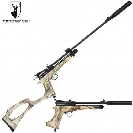 ARTEMIS CP2 (5.5MM) CO2 PISTOL/RIFLE KIT - CAMO
