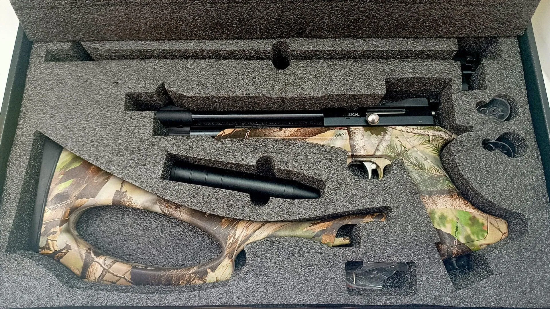 ARTEMIS CP2 (5.5MM) CO2 PISTOL/RIFLE KIT - CAMO