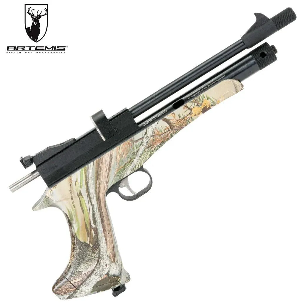 ARTEMIS CP2 (5.5MM) CO2 PISTOL/RIFLE KIT - CAMO