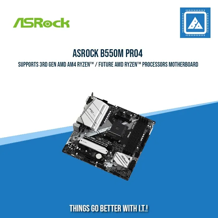 ASROCK B550M PRO4 MOTHERBOARD