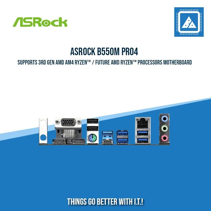 ASROCK B550M PRO4 MOTHERBOARD