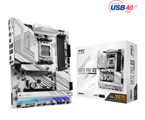ASRock X870 Pro RS DDR5,Socket AM5 ATX Motherboard