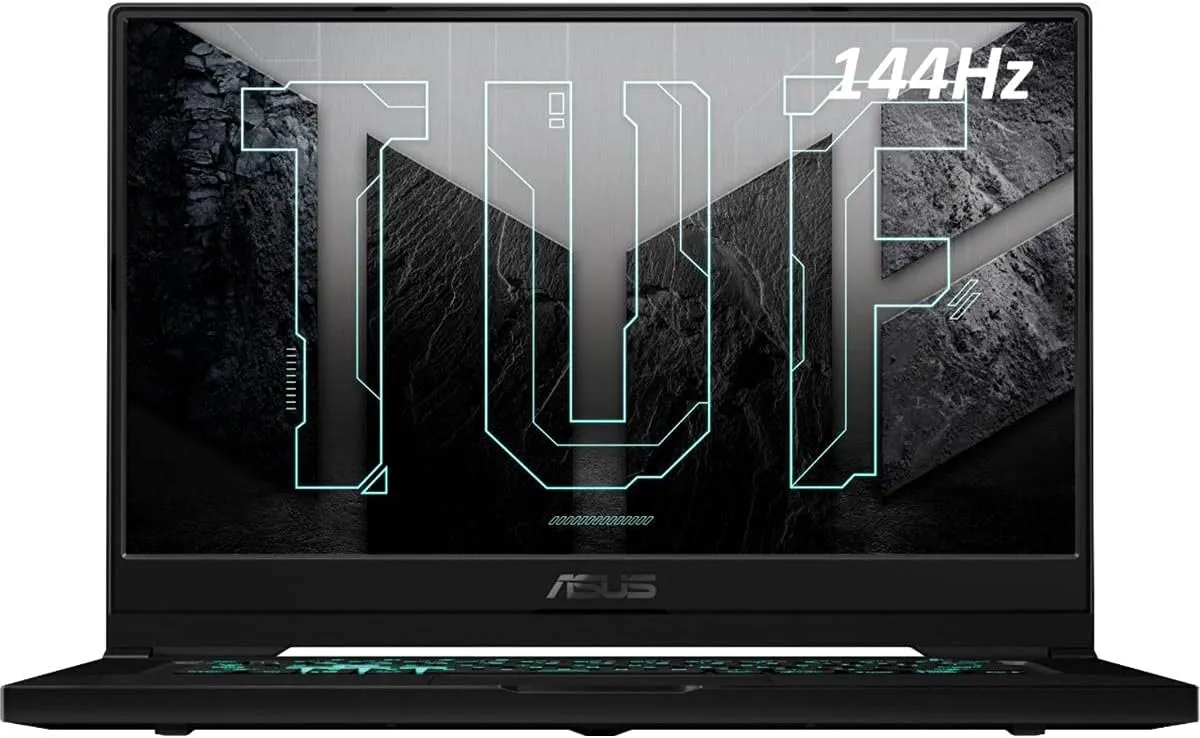 ASUS TUF Dash F15 15.6" Full HD 144Hz Gaming Notebook Computer, Intel i7-11370H 3.30GHz, 16GB RAM, 512GB SSD, NVIDIA GeForce RTX 3060 6GB