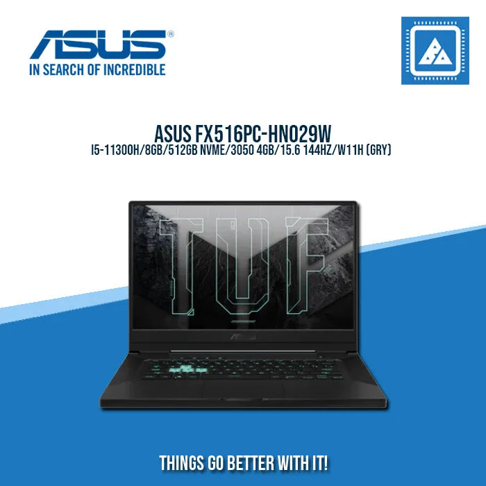 ASUS TUF DASH FX516PC-HN029W I5-11300H  | Gaming Laptop And AutoCAD Users