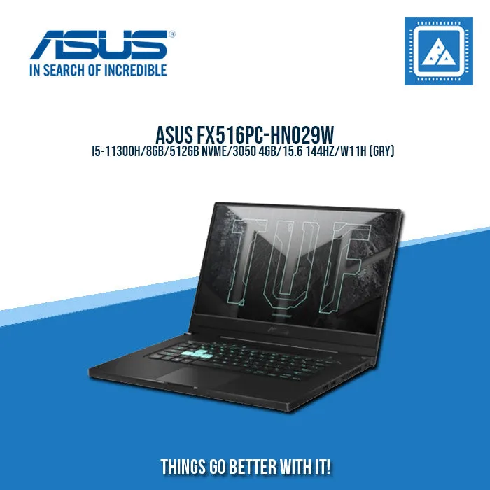 ASUS TUF DASH FX516PC-HN029W I5-11300H  | Gaming Laptop And AutoCAD Users