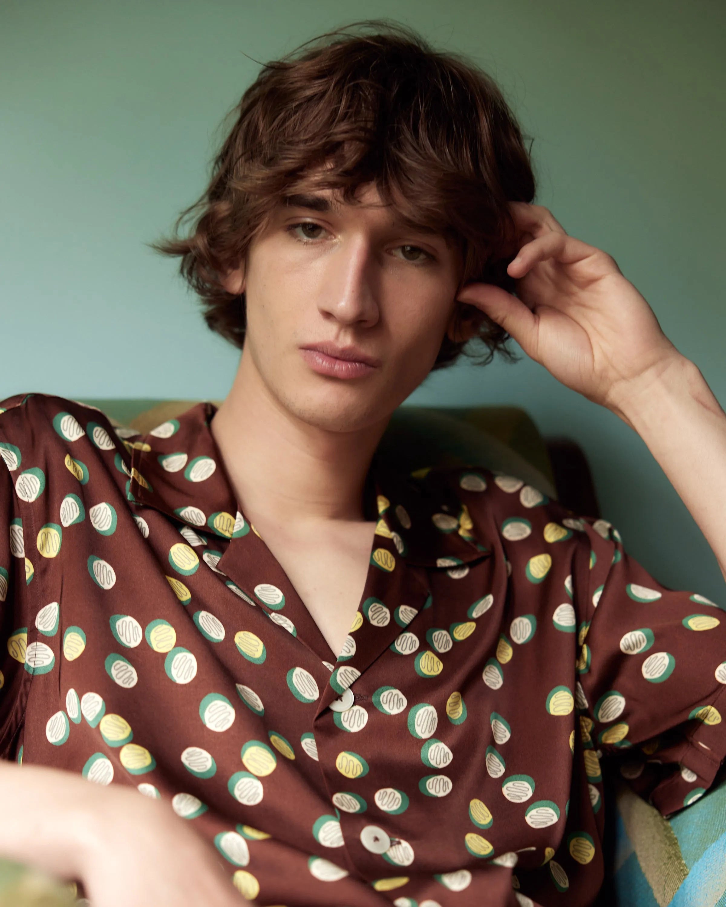 Bubble Dot Short Sleeve Shirt