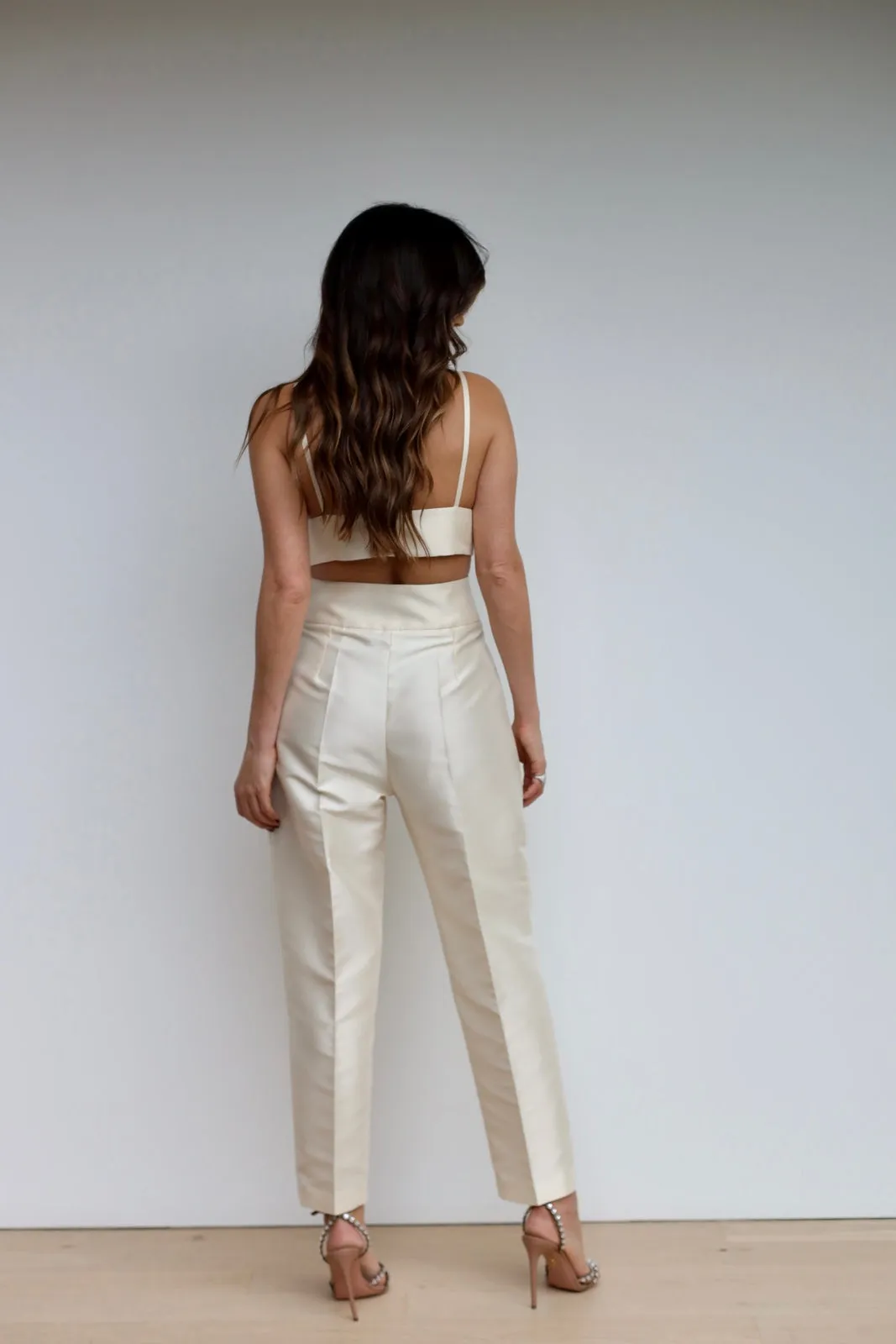 CALÇA PÉROLA ESTRUTURADA