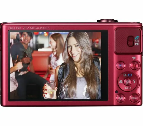 CANON PowerShot SX620 HS Superzoom Compact Camera - Red - Currys