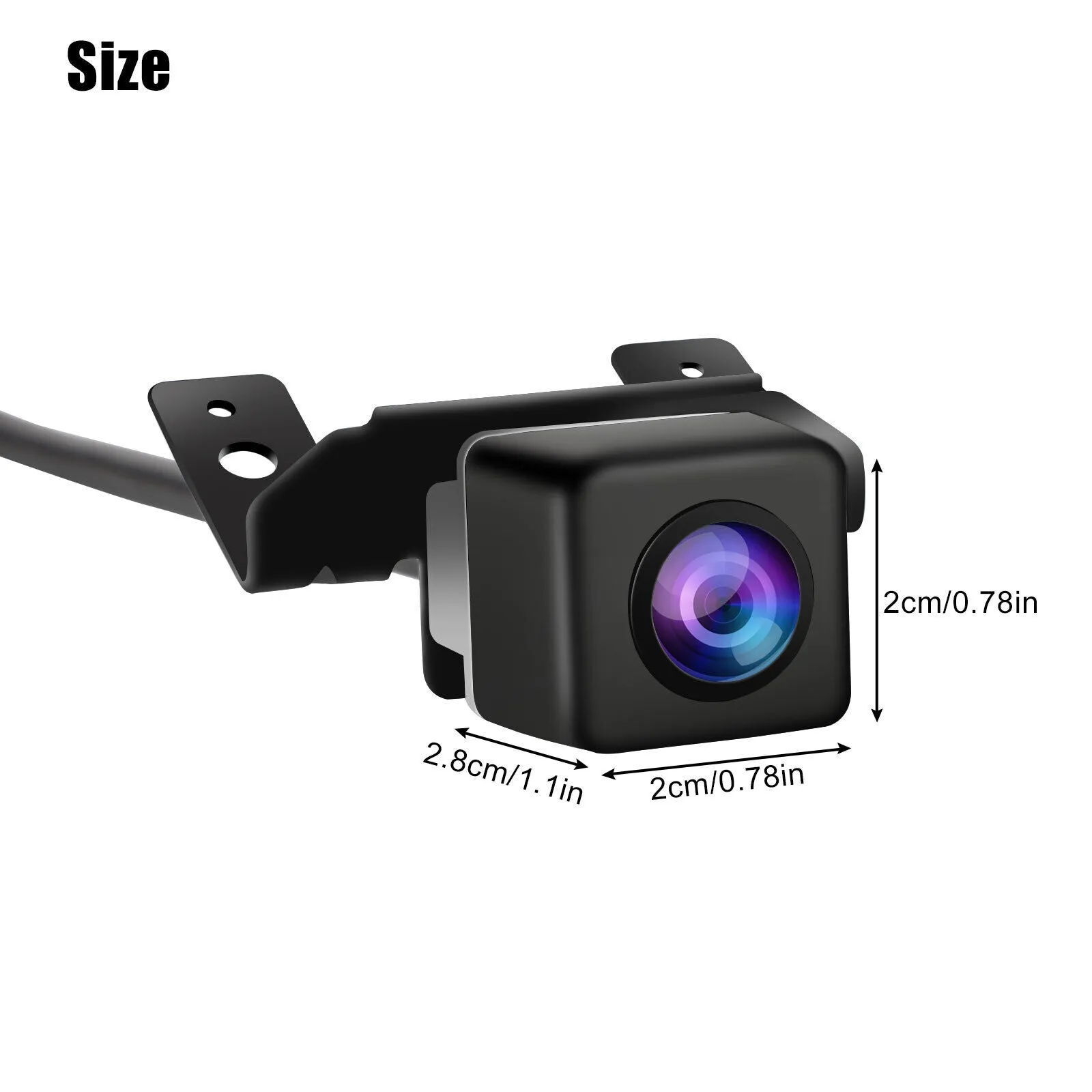 Car Rear View Backup Camera HD Night Vision Parking Aid Camcorder