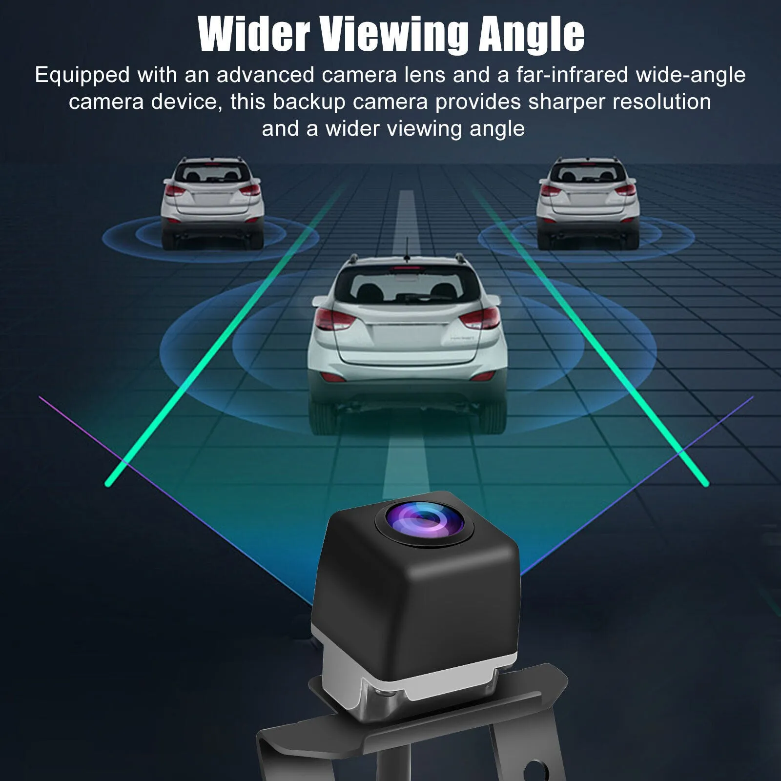 Car Rear View Backup Camera HD Night Vision Parking Aid Camcorder