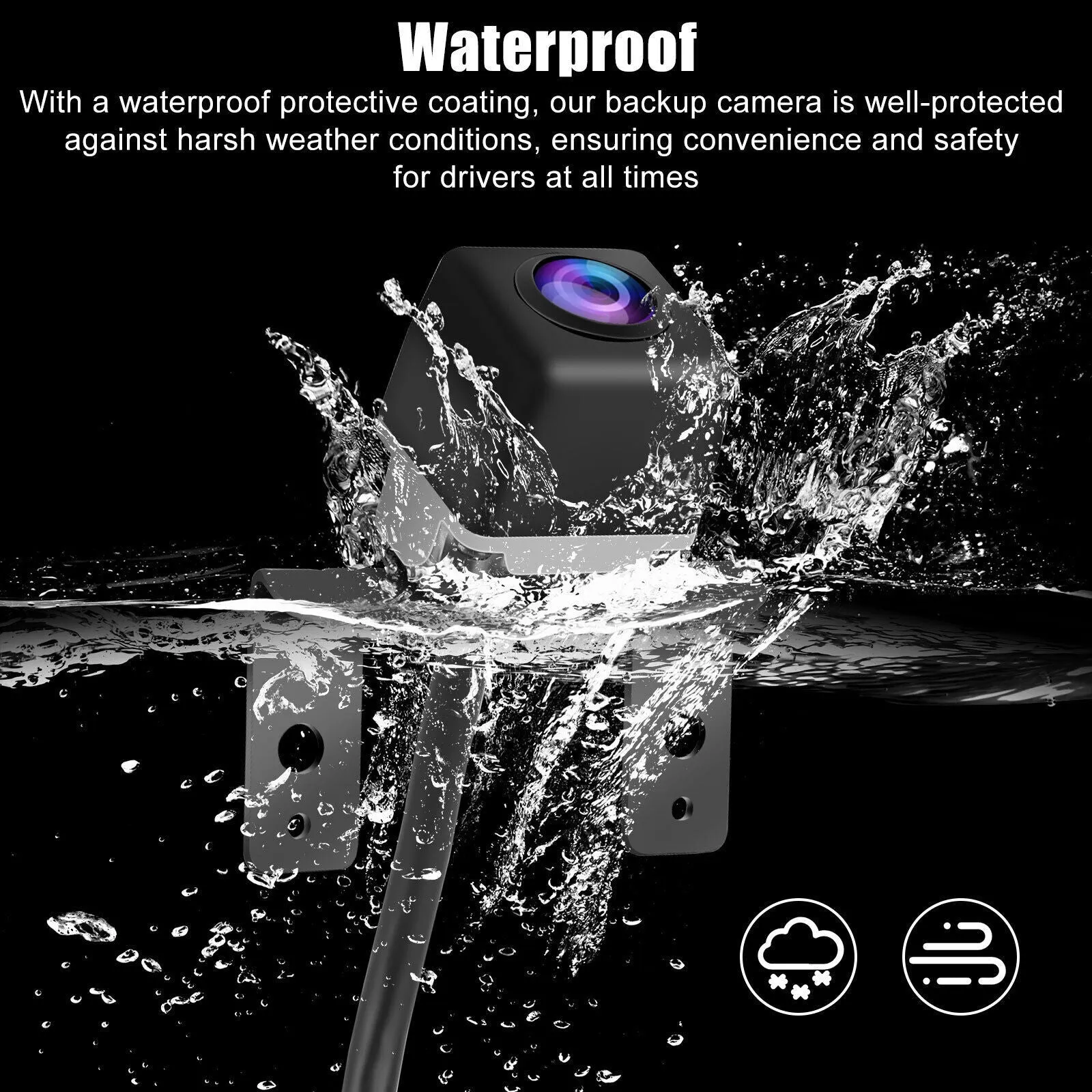 Car Rear View Backup Camera HD Night Vision Parking Aid Camcorder