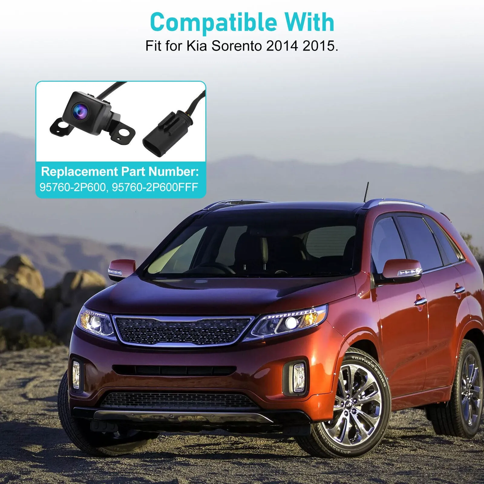 Car Rear View Backup Camera Night Vision Reversing Assist