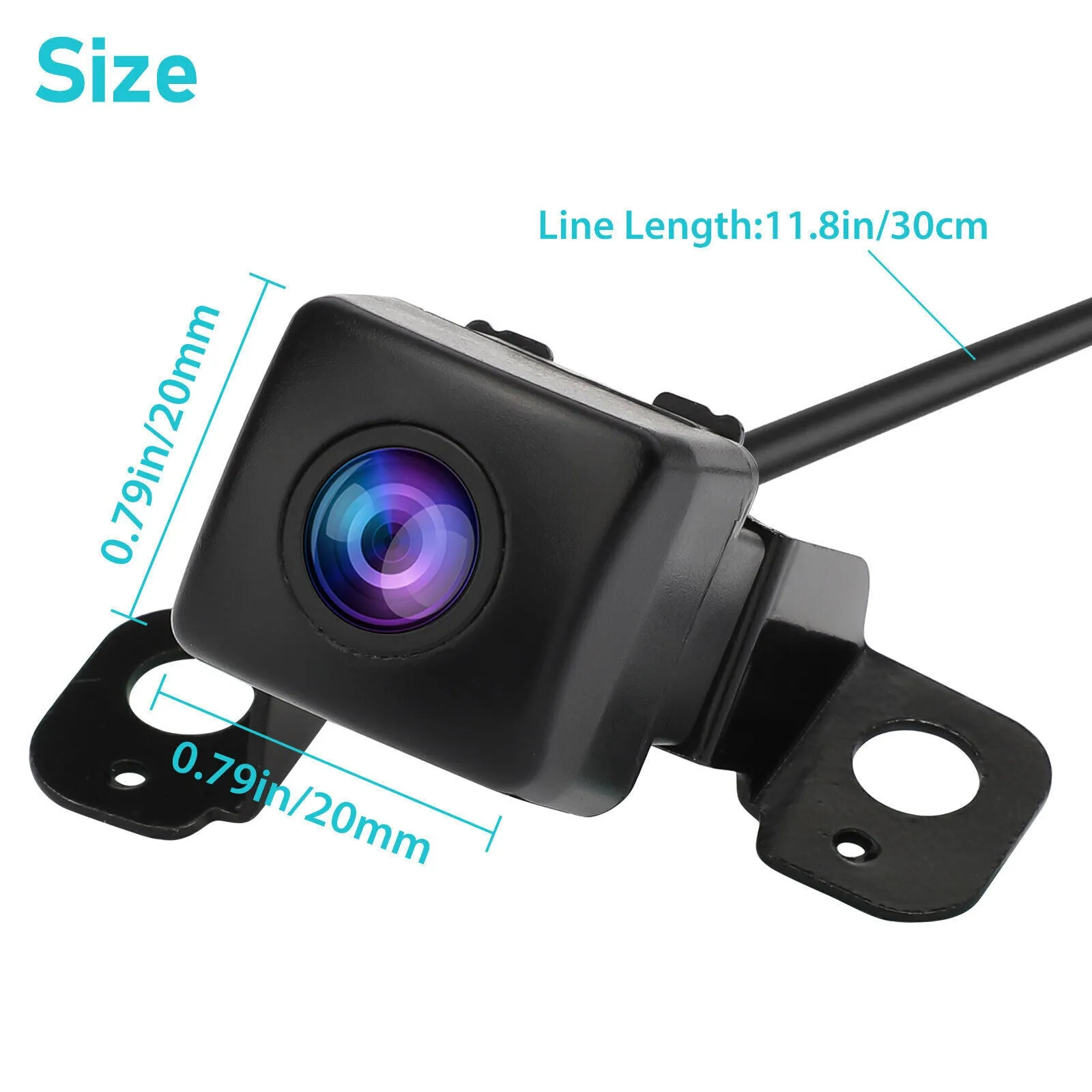 Car Rear View Backup Camera Night Vision Reversing Assist