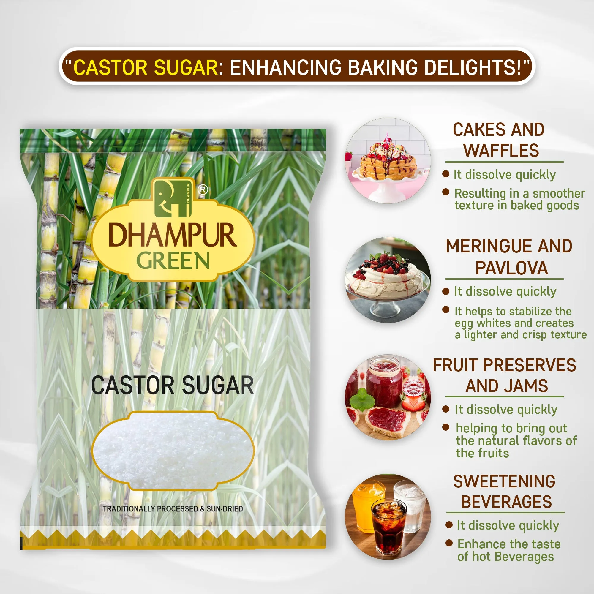 Castor Sugar 1 Kg Pack