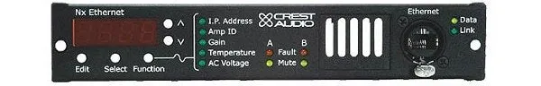 Crest Audio NX Ethernet Control-Monitoring Module