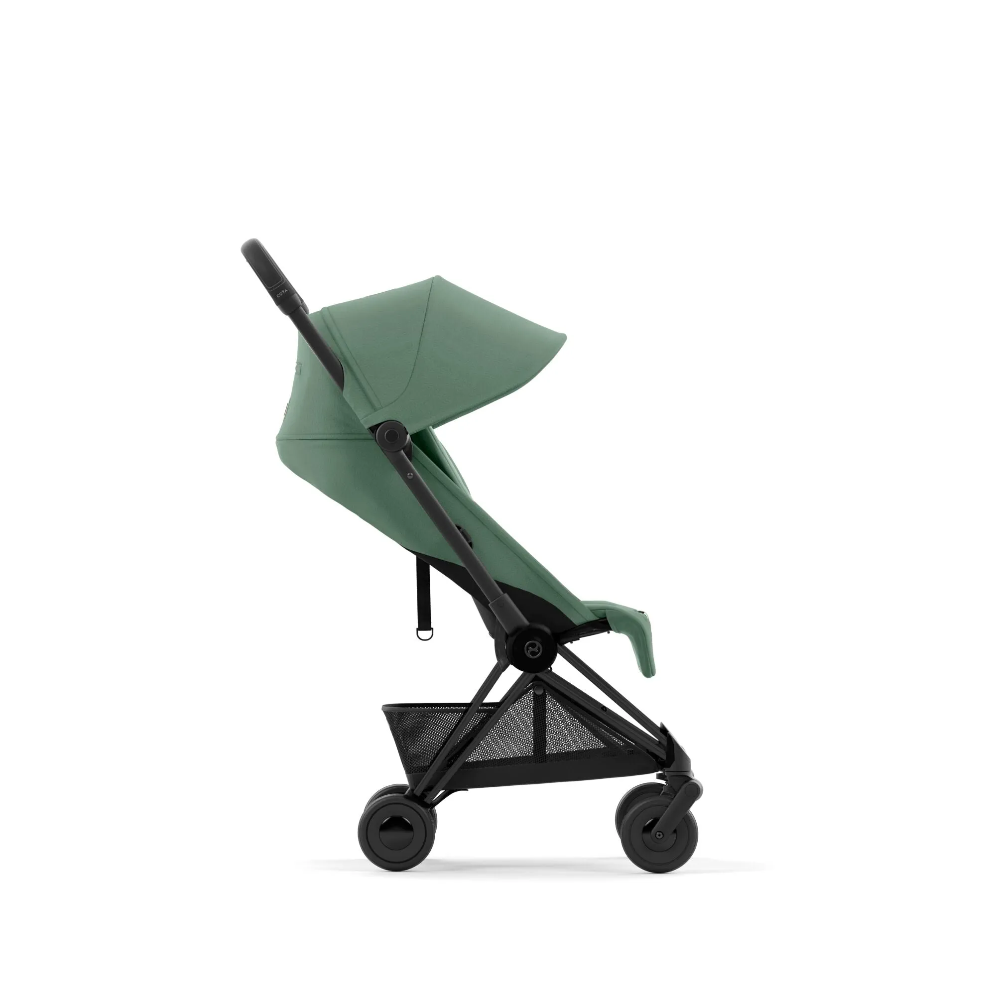 Cybex Coya Stroller - Matt Black / Leaf Green