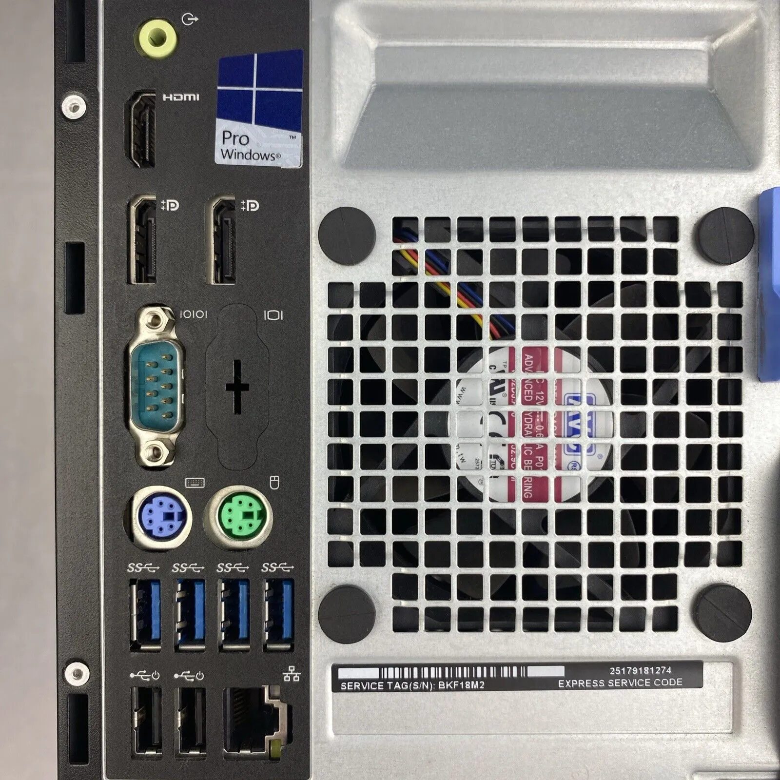 Dell Optiplex 7050 Tower Intel Core i5-7500 3.40GHz 8GB RAM No HDD No OS