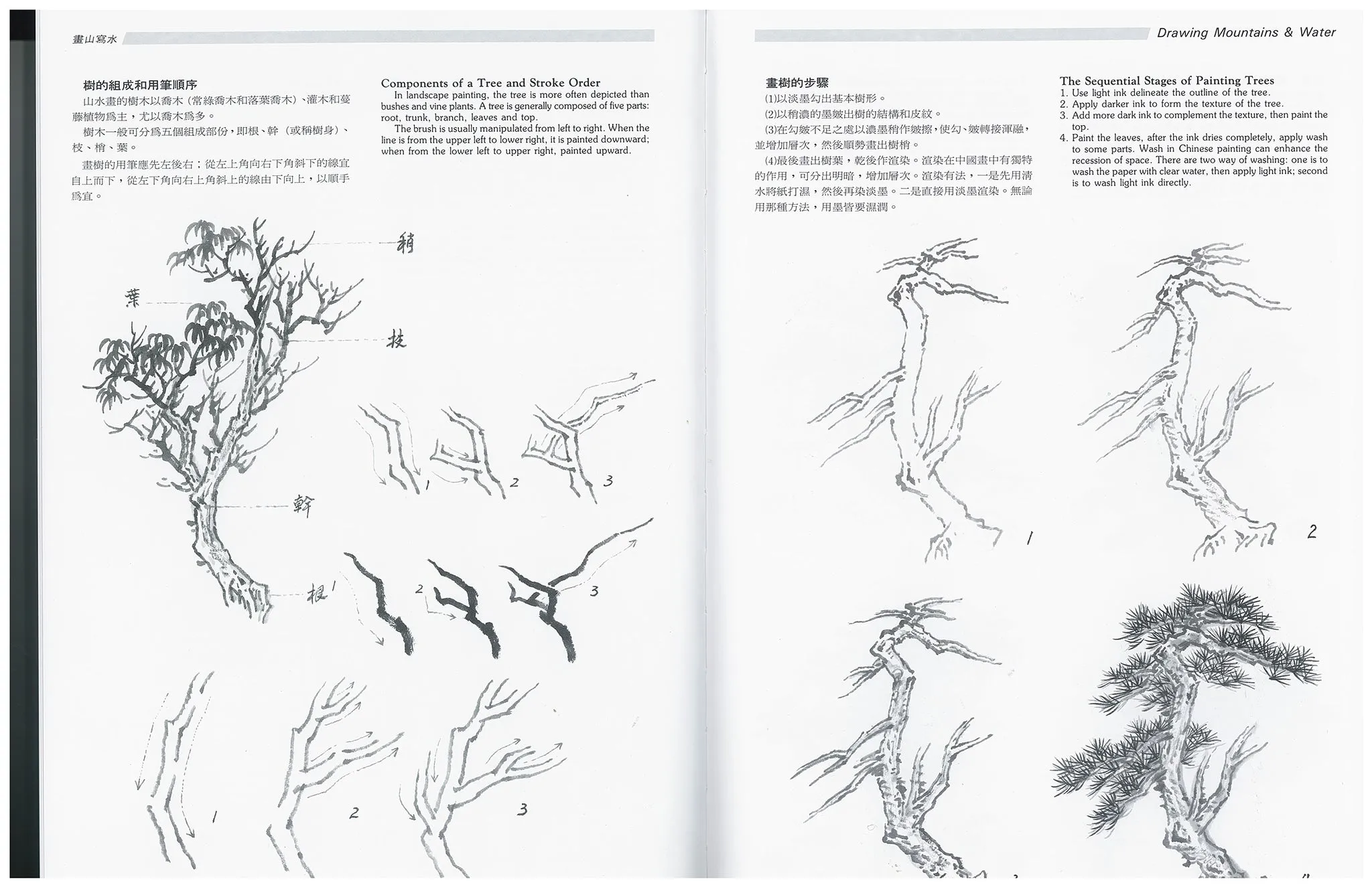 Drawing (Painting) Mountains & Water by Zhang Shung