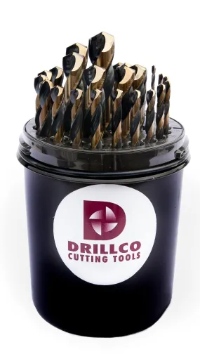 DRILLCO 350NW29 29PC NITRO MECH DRILL PAL SET-1/16-1/2 B