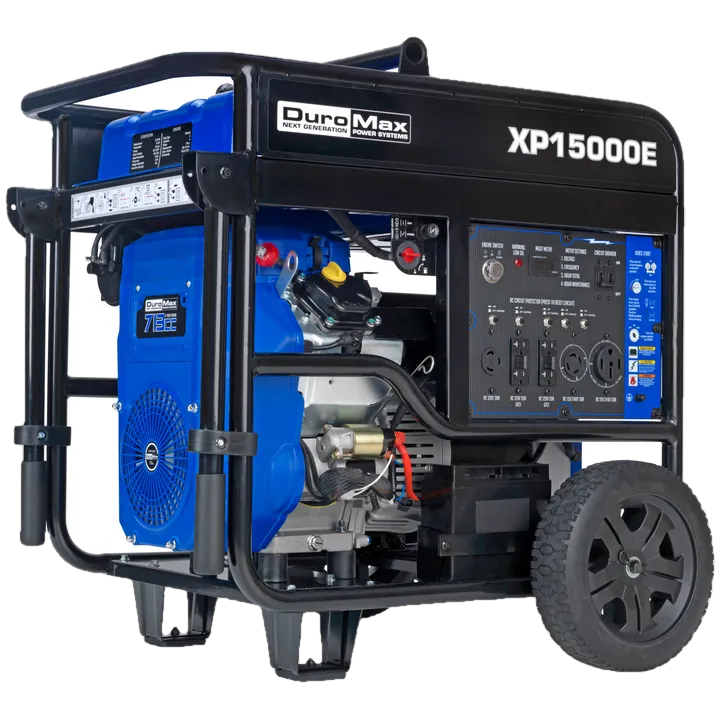 DuroMax XP15000E 12500W/15000W Gas Electric Start Generator New