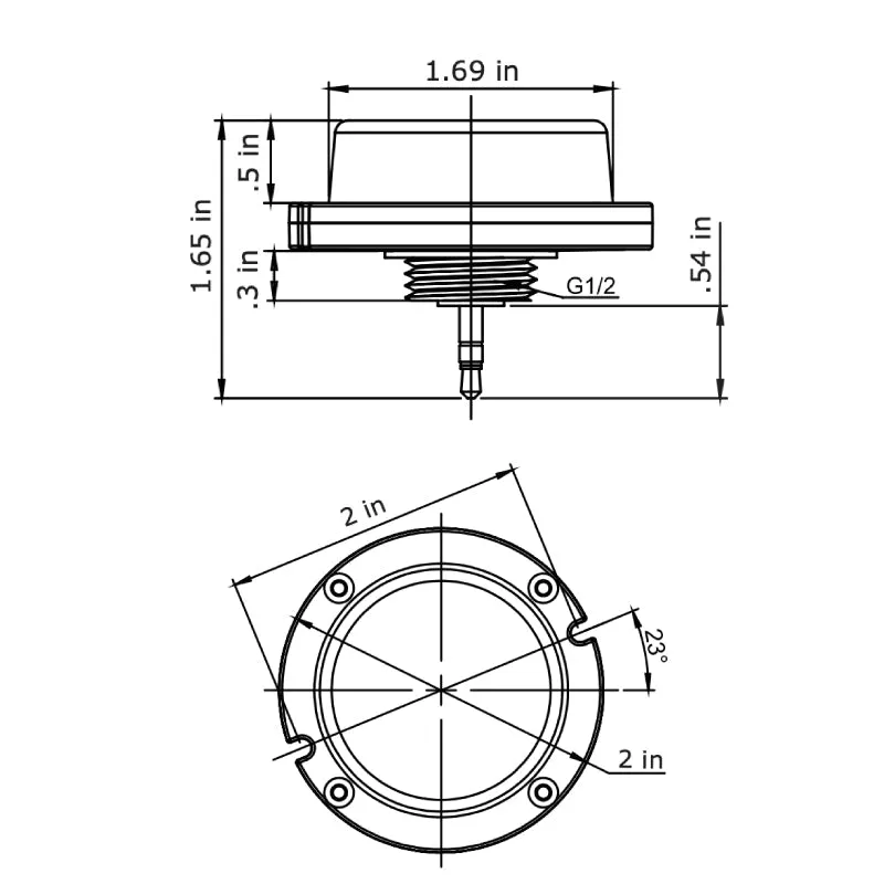 E1MS-SMW-LVP 12V Microwave Motion Sensor For E3SB