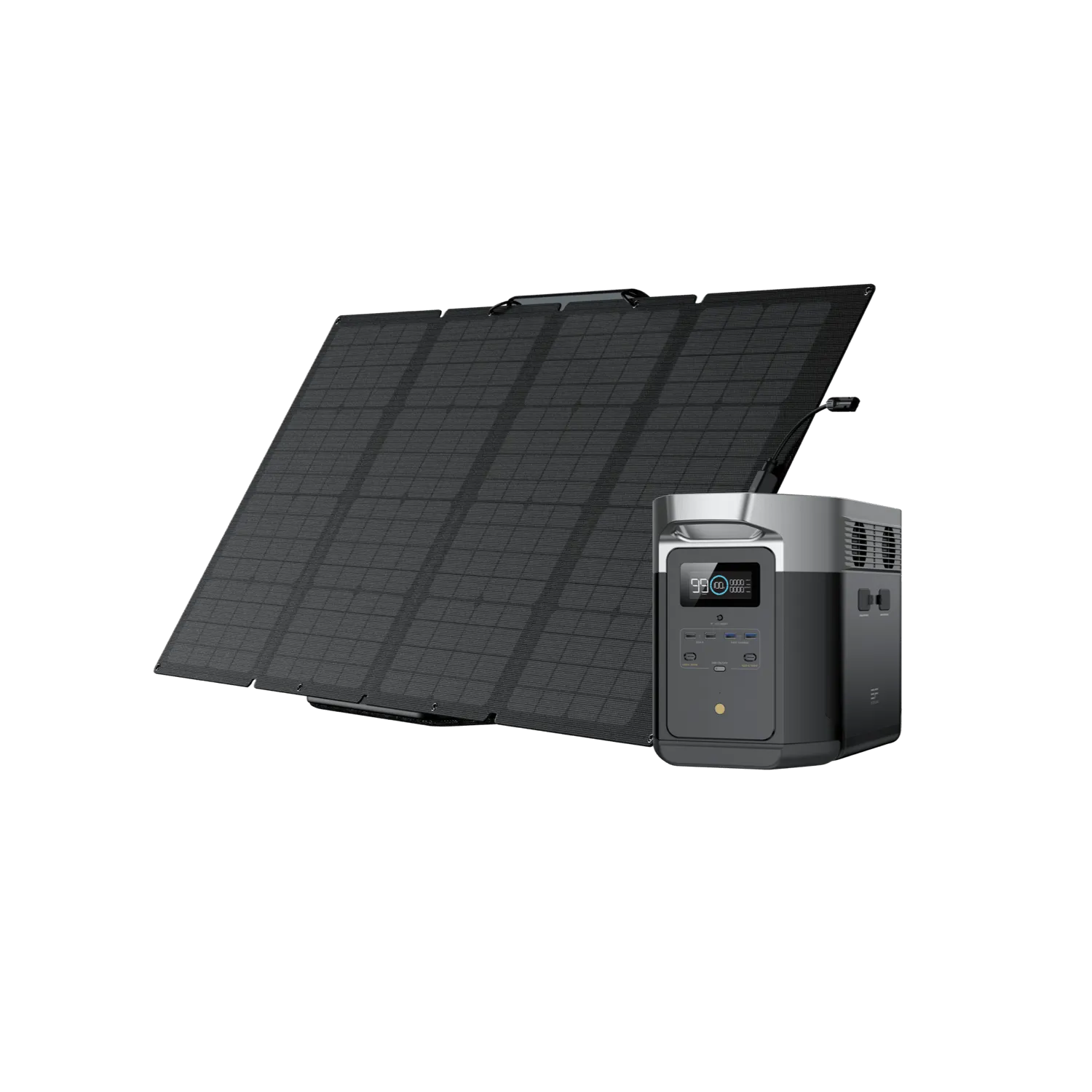 EcoFlow DELTA Max 2000   160W Portable Solar Panel