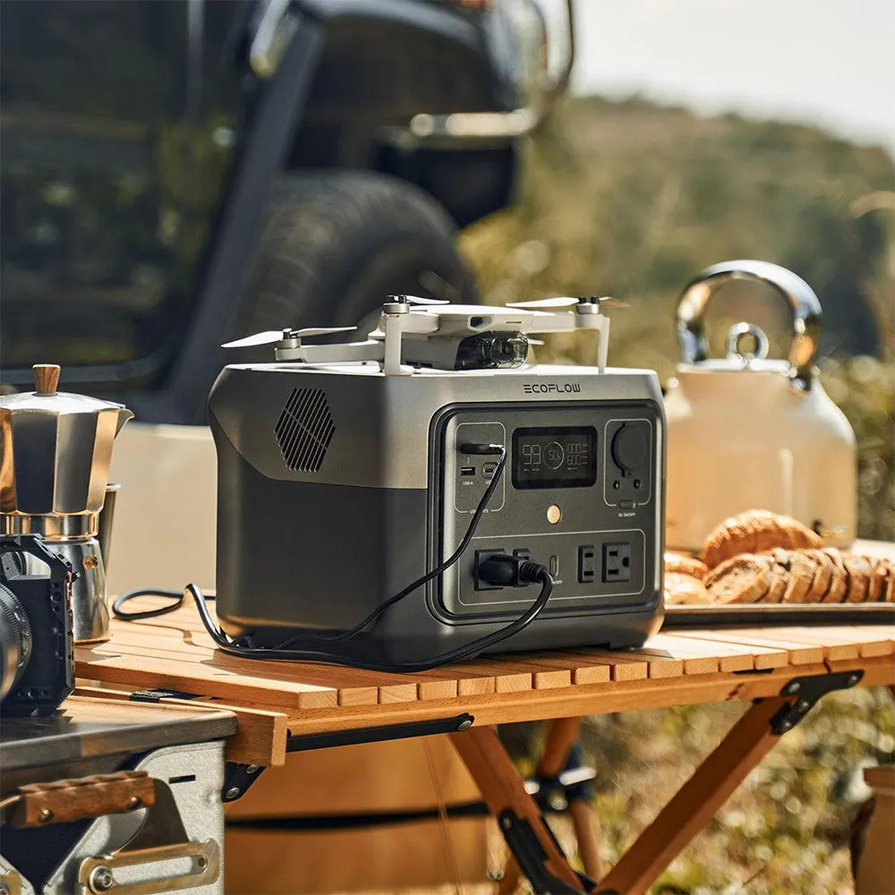 EcoFlow ZMR610-B-US 512 Wh RIVER 2 Max LiFePO4 Portable Power Station