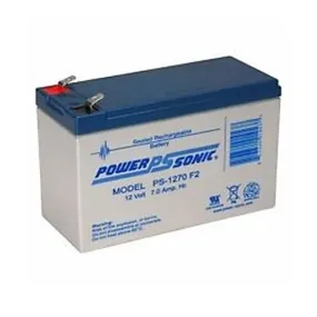Fire-Lite BAT-1270-BP 12V 7Ah Sealed Lead-Acid Battery, 5-Unit Bulk Pack of BAT-1270