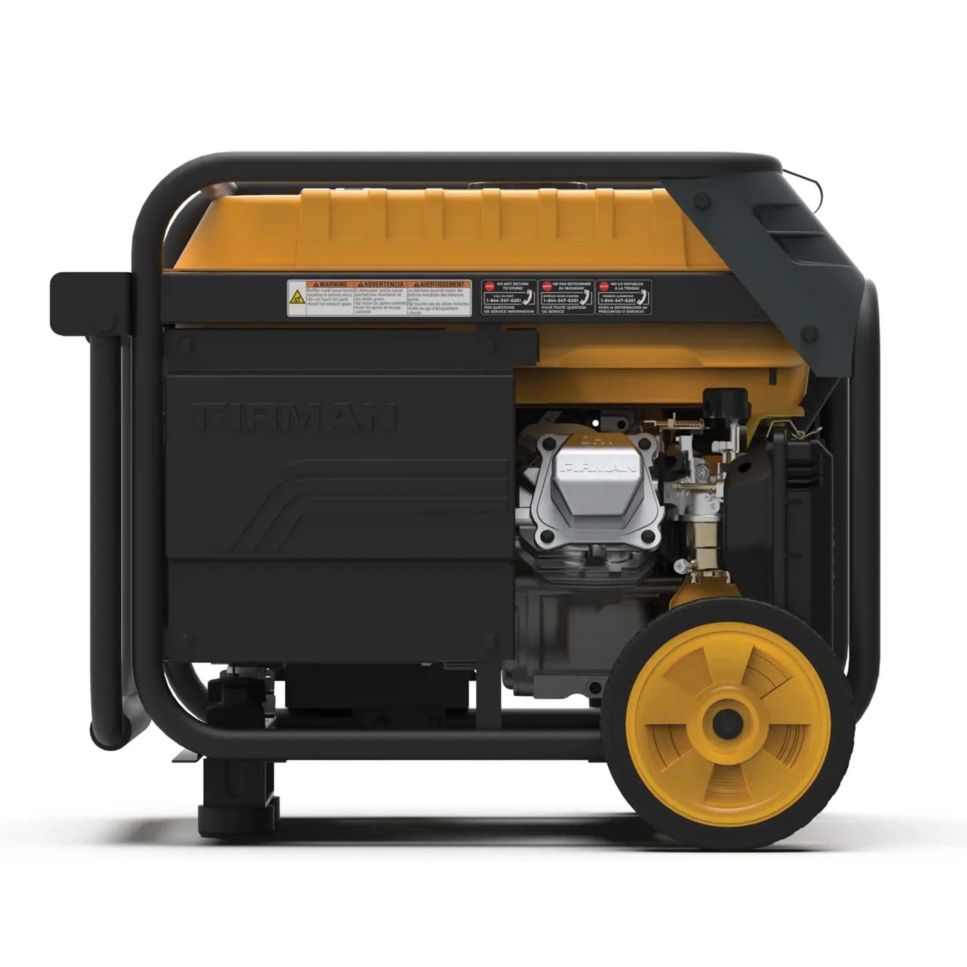Firman H03651 Dual Fuel 4550W Portable Generator | Electric Start 120V