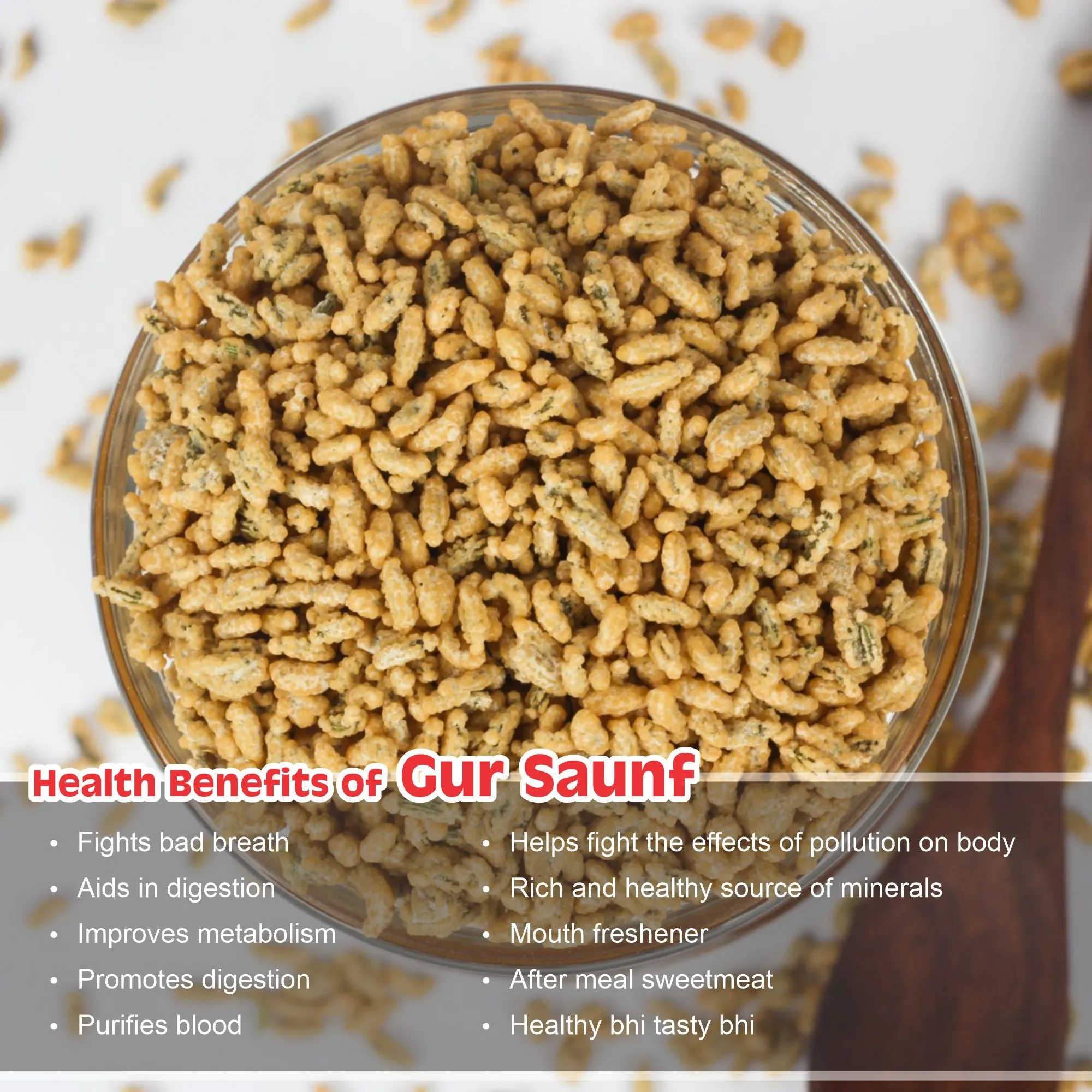 Gur Saunf 250gm