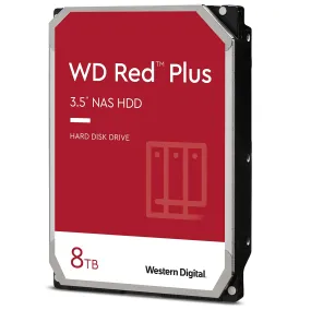 Hard drive Western Digital WD Red Plus 8 TB 3.5" WD80EFZZ