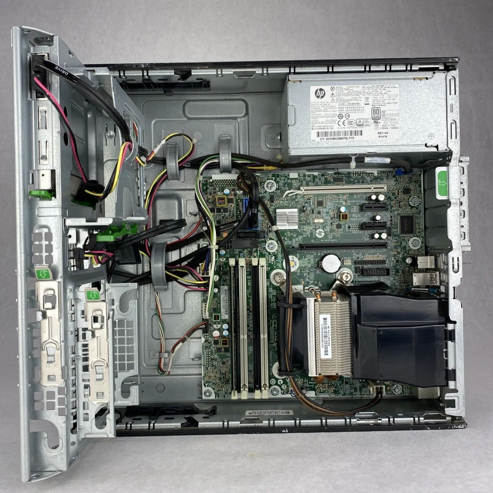 HP EliteDesk 800 G1 SFF Intel Core i5-4570 3.20GHz 4GB RAM DVDRW No HDD OS