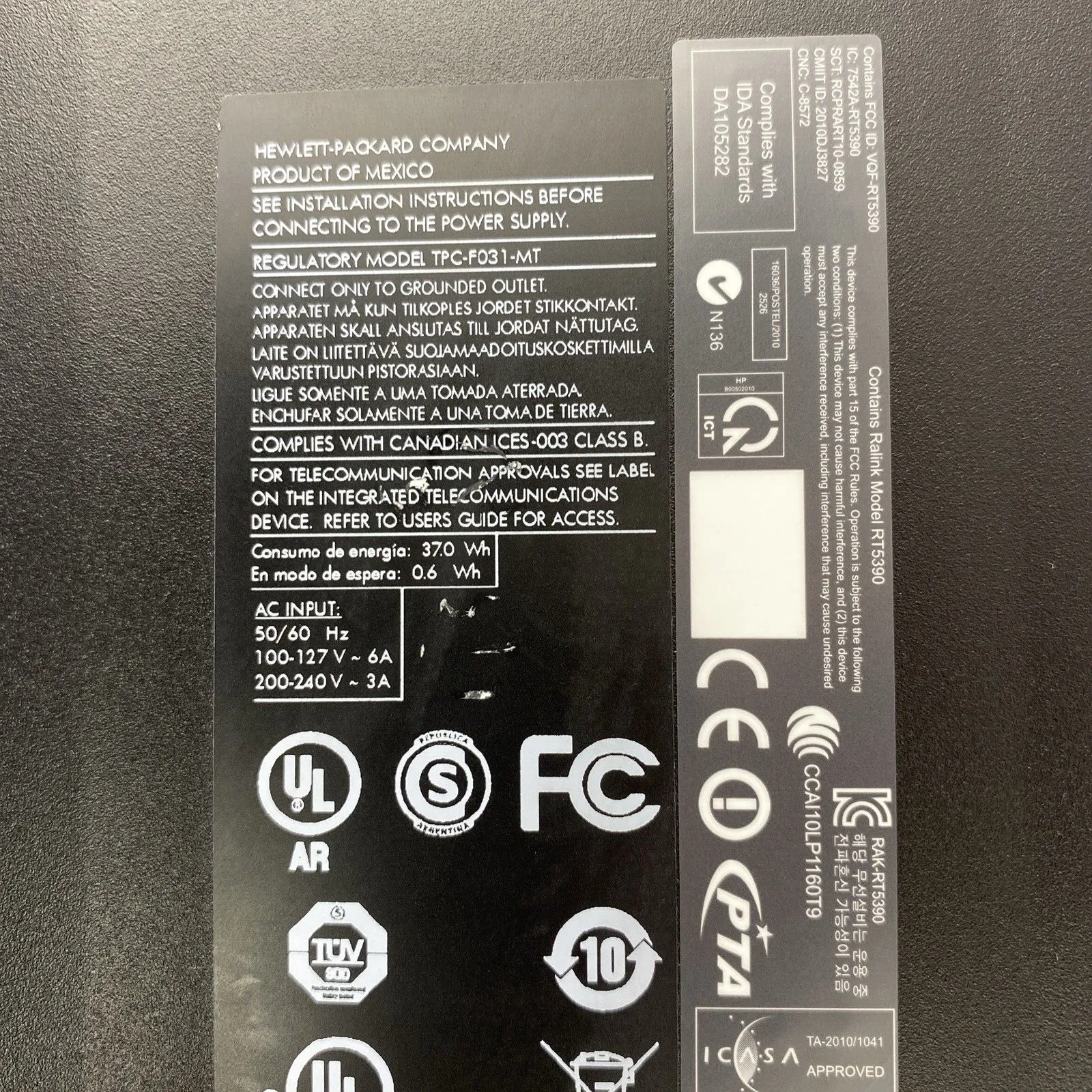 HP Pro 3500 Series MT Intel Core i3-3240 3.40GHz 4GB RAM DVDRW No HDD OS