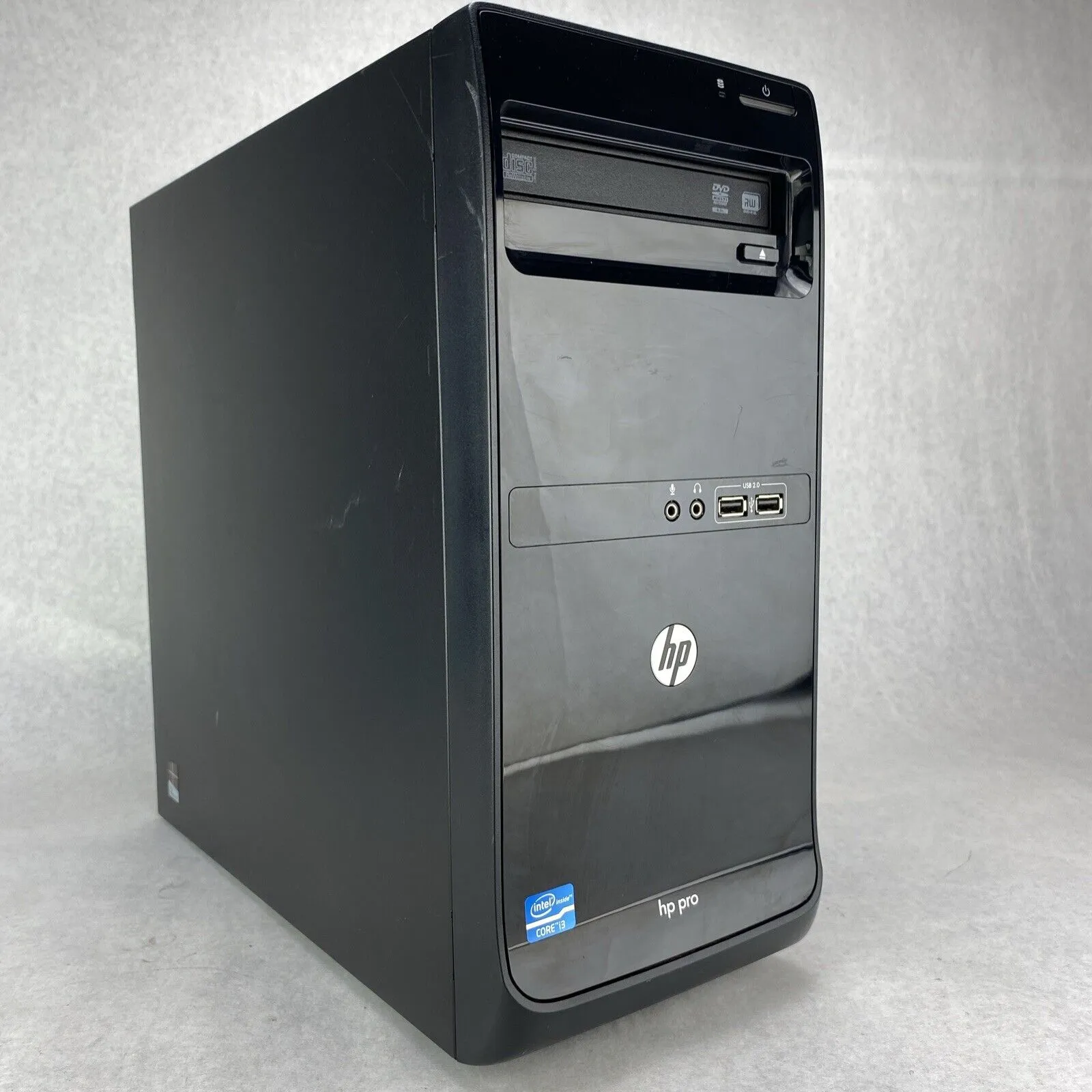 HP Pro 3500 Series MT Intel Core i3-3240 3.40GHz 4GB RAM DVDRW No HDD OS