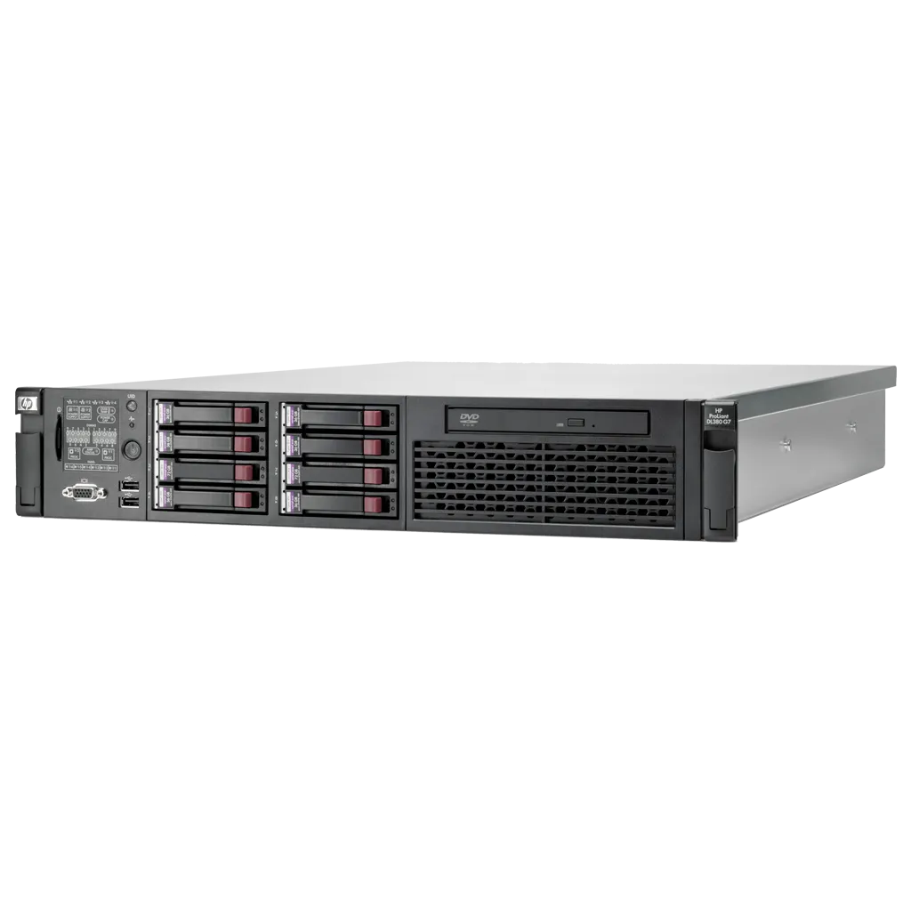 HP ProLiant DL380 G7 2 x 4 Core Intel Xeon CPU Server